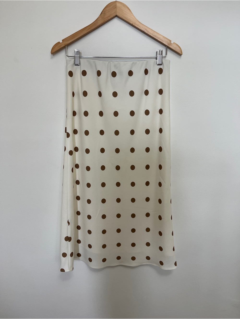 Jenni Kayne Polka Dot Midi Slip Skirt Size Small - Picture 4 of 5